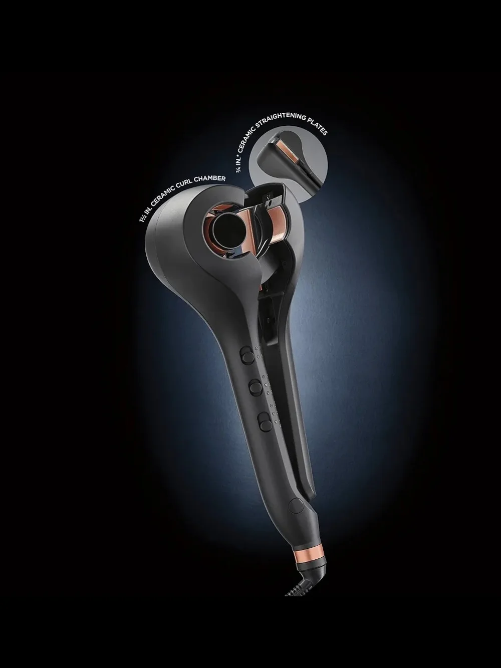INFINITIPRO BY CONAIR Smooth &Wave Curl or Straighten w/ 1 Styling Tool Hair Oil